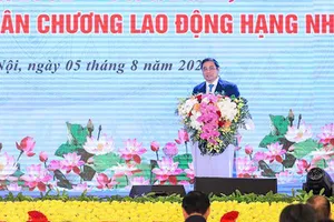 Thủ tướng Phạm Minh Chính phát biểu tại buổi lễ