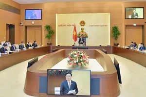 Quang cảnh buổi tiếp 