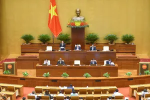 Phó Chủ tịch Quốc hội Nguyễn Đức Hải điều hành phiên họp