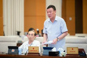 Tổng thanh tra Chính phủ Đoàn Hồng Phong trình bày tờ trình