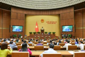 Quang cảnh phiên họp. Ảnh: QUANG PHÚC 