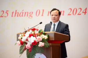 Ông Bùi Thế Cử phát biểu nhận nhiệm vụ