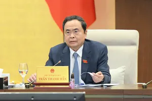 Chủ tịch Quốc hội Trần Thanh Mẫn cho ý kiến tại phiên họp