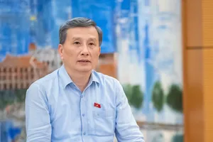 Chủ nhiệm Ủy ban Khoa học, Công nghệ và Môi trường Lê Quang Huy. Ảnh: PHẠM THẮNG