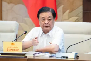 Phó Chủ tịch Quốc hội Lê Minh Hoan, Trưởng đoàn giám sát chủ trì buổi làm việc