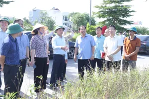 Đoàn giám sát khảo sát tại Cụm công nghiệp làng nghề Mẫn Xá (Bắc Ninh)