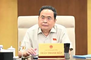 Chủ tịch Quốc hội Trần Thanh Mẫn góp ý về dự án Luật Phá sản sửa đổi 