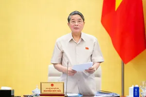 Phó Chủ tịch Quốc hội Nguyễn Đức Hải điều hành phiên họp 