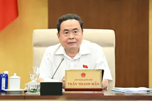 Chủ tịch Quốc hội Trần Thanh Mẫn góp ý hoàn thiện dự thảo luật 