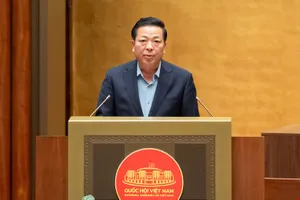 Bộ trưởng Bộ Xây dựng Trần Hồng Minh. Ảnh: QUANG PHÚC