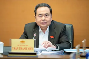 Chủ tịch Quốc hội Trần Thanh Mẫn chủ trì cuộc họp