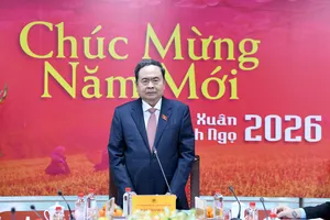 Chủ tịch Quốc hội Trần Thanh Mẫn phát biểu tại cuộc làm việc với Thường trực Ủy ban Văn hóa và Xã hội