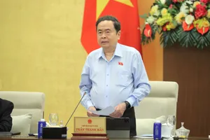 Chủ tịch Quốc hội Trần Thanh Mẫn phát biểu khai mạc phiên họp 