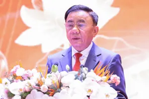 Thường trực Ban Bí thư Trần Cẩm Tú phát biểu tại Hội nghị HĐND toàn quốc triển khai phương hướng, nhiệm vụ nhiệm kỳ 2026-2031. Ảnh: QUANG PHÚC