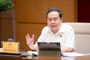 Chủ tịch Quốc hội Trần Thanh Mẫn. Ảnh: CẨM HÀ 