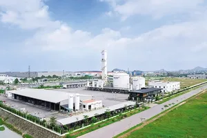 Dự án sản xuất khí công nghiệp của Tập đoàn Messer (Đức) tại Thái Nguyên. Ảnh: EuroCham
