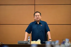 ĐB Quản Minh Cường, Bí thư Thành ủy Quảng Ninh. Ảnh: ĐỖ TRUNG