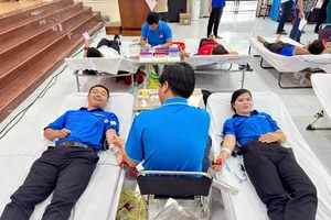 Xã Phước Thành, TPHCM: Hơn 200 người tham gia hiến máu tình nguyện