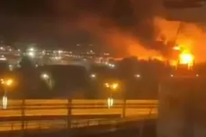 Nga: Cháy kho nhiên liệu ở Sochi do UAV tấn công