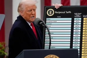 Mỹ: Tòa án Tối cao hoài nghi tính hợp pháp của các mức thuế quan