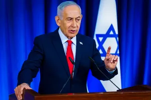 Thủ tướng Israel Benjamin Netanyahu sẽ trao đổi với Tổng thống Mỹ Donald Trump về diễn biến liên quan đến Iran. Ảnh: Shalev Shalom/POOL