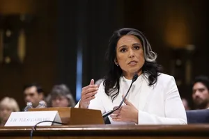 Giám đốc Tình báo quốc gia Mỹ Tulsi Gabbard. Ảnh: Francis Chung/POLITICO