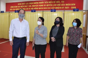 Đảm bảo sức khỏe cho người dân, lực lượng phục vụ công tác bầu cử