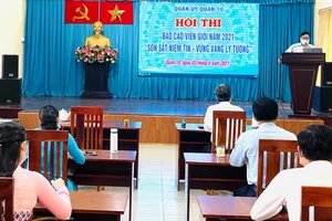 Quang cảnh khai mạc hội thi