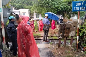 Hiện trường vụ tai nạn giao thông đường sắt tại lối đi tự mở trên địa bàn xã Suối Dầu, tỉnh Khánh Hòa khiến 1 người tử vong, tháng 5-2025. Ảnh: Đ.T