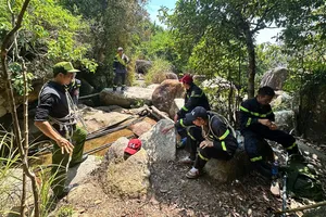 Tìm thấy thi thể nam thanh niên mất tích khi leo núi ở Nha Trang