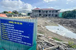 Hàng trăm trẻ mầm non phải học trong điểm trường xuống cấp vì dự án trường mới trễ hạn