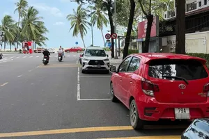 Khánh Hòa: Tài xế bị phạt vì đỗ ô tô ngược chiều