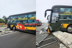 Tai nạn trên cao tốc Cam Lâm – Vĩnh Hảo, giao thông ùn tắc nghiêm trọng