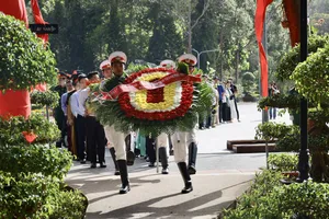 Lãnh đạo TPHCM dự lễ giỗ lần thứ 74 nữ Anh hùng Võ Thị Sáu