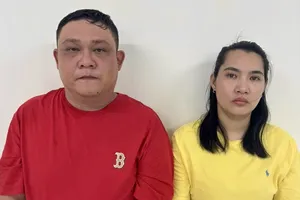 Bị can Phạm Thị Như Quỳnh và bị can Phan Anh Duy