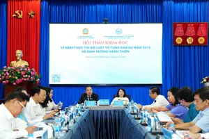 Rà soát Bộ luật Tố tụng dân sự trước yêu cầu phát triển mới
