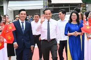 Bí thư Thành ủy TPHCM Trần Lưu Quang dự lễ khai giảng năm học 2026-2027