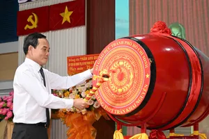 Bí thư Thành ủy TPHCM Trần Lưu Quang dự lễ khai giảng năm học 2026-2027