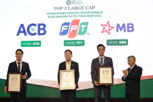  Các doanh nghiệp được trao giải IR 2022 trong ngày 15-9 