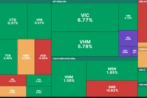 Cặp đôi NVL-PDR tăng trần trong phiên giao dịch ngày 29-11 