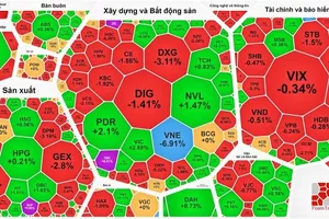 Vn-Index hụt hơi trong phiên chiều vì nhà đầu tư chưa chịu xuống tiền mua cổ phiếu 