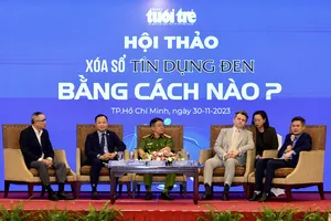 Các đại biểu thảo luận giải pháp xóa "tín dụng đen" tại hội thảo
