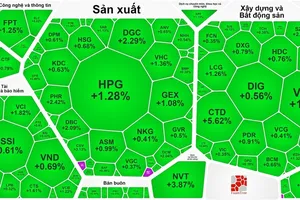 VN-Index ghi nhận phiên tăng thứ 6 liên tục dù thanh khoản thấp
