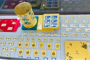 Giá vàng trong nước giảm 2,1 triệu đồng/lượng so với buổi sáng