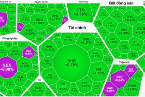 Ngày đầu tiên đưa Hệ thống KRX vào vận hành, VN-Index tăng gần 14 điểm