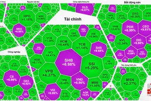 Chứng khoán bùng nổ, VN-Index vượt đỉnh mọi thời đại