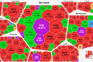 Thị trường “xanh vỏ đỏ lòng”, VN-Index lại lập đỉnh mới