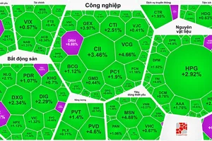 Cổ phiếu đầu tư công tăng mạnh