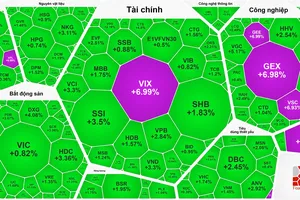 VN-Index tăng 20 điểm