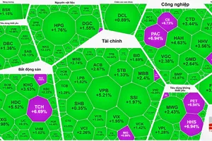 Cổ phiếu bất động sản tăng mạnh, VN-Index lấy lại mốc 1.600 điểm